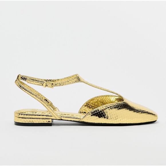 RARE!!! ZARA Front Strap Flats NWT LAST ONE!!! - Picture 13 of 16